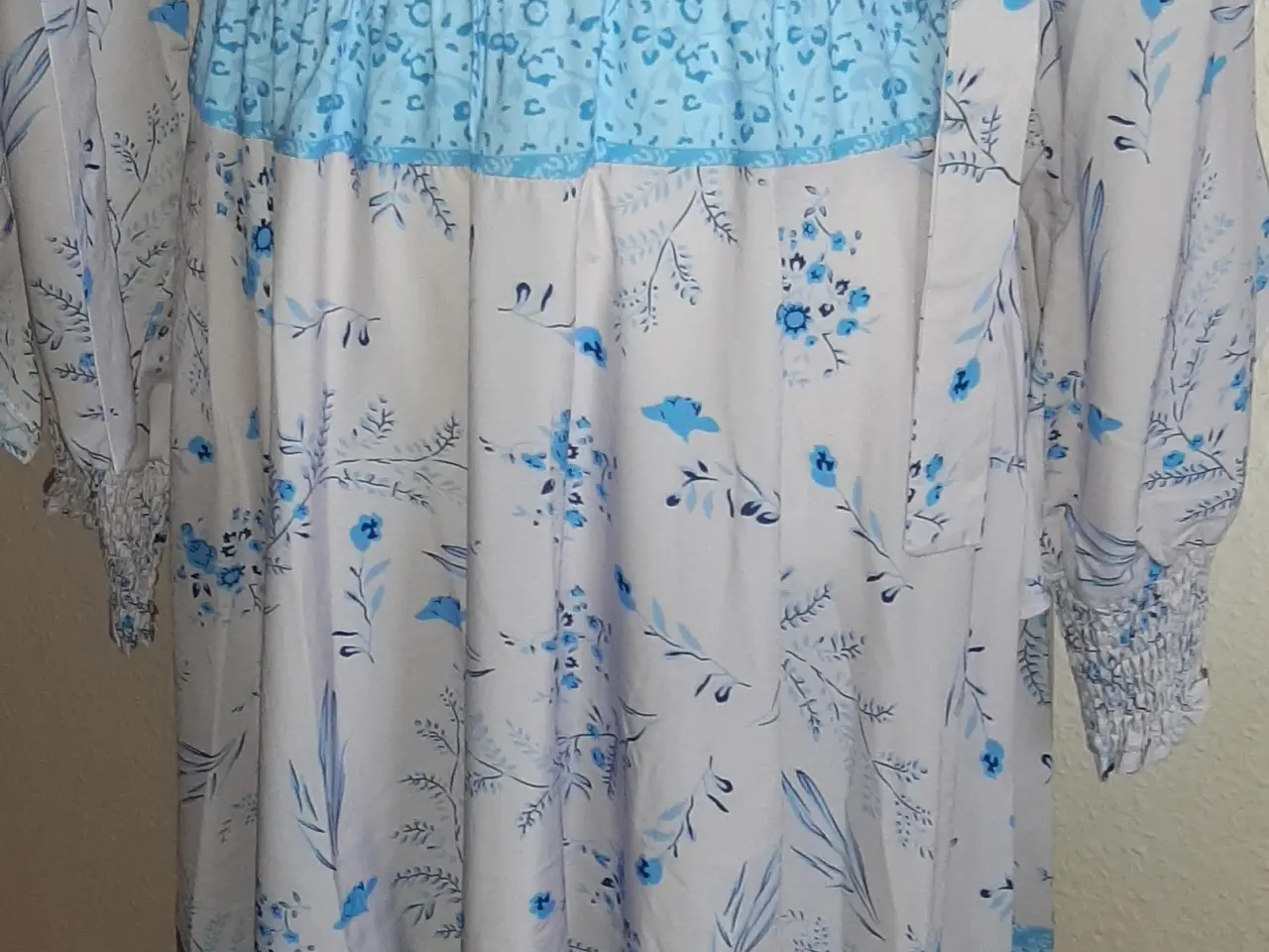 Billede 7 - Kjole Boho ,med flot farver i printet. Str: Medium
