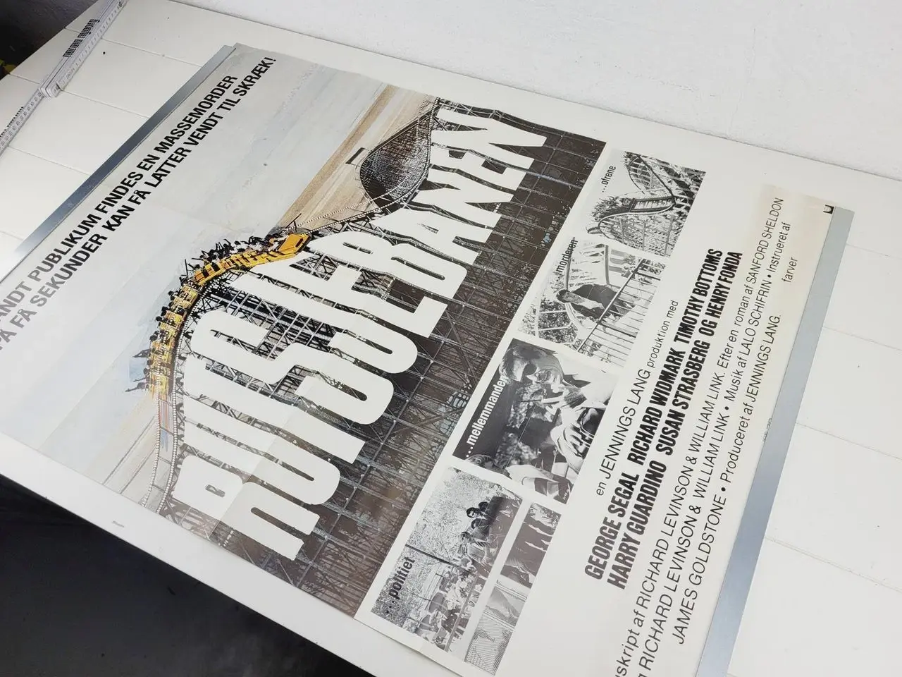 Billede 2 - ⭐️- Plakat: Vintage - Rutsjebanen