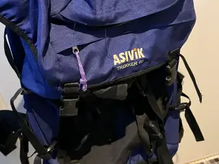 Asivik Trekker 60 rygsæk unisex stof