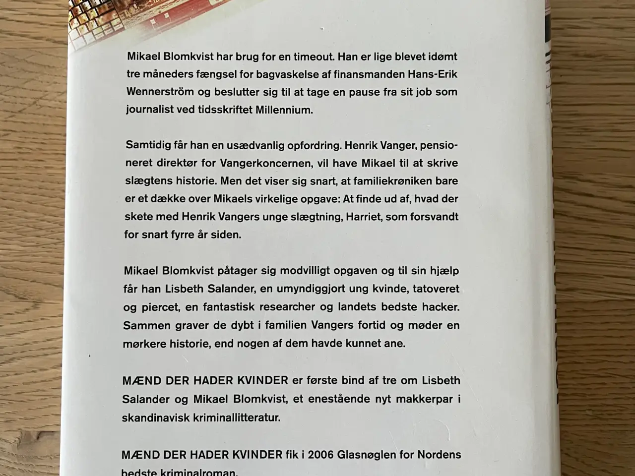 Billede 2 - Stieg Larsson: Mænd der hader kvinder
