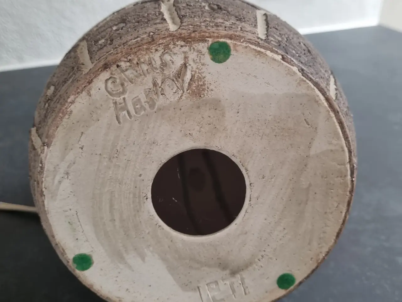 Billede 2 - Flot keramik bord lampe