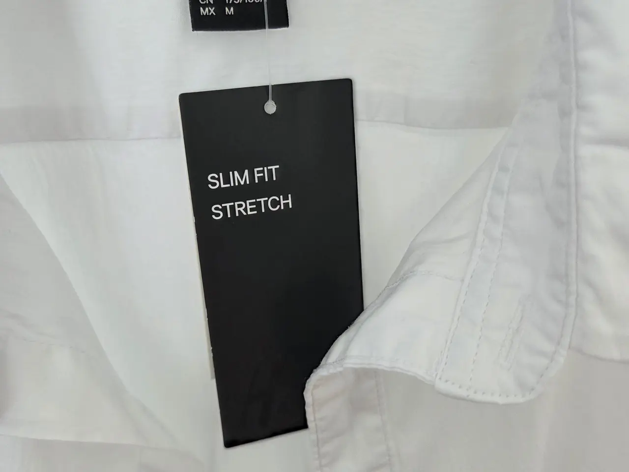 Billede 5 - Hvid skjorte, slim fit, M, herre/dreng, H&M