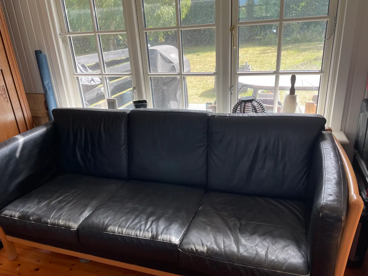 Billede 1 - Lædersofa (FDB)