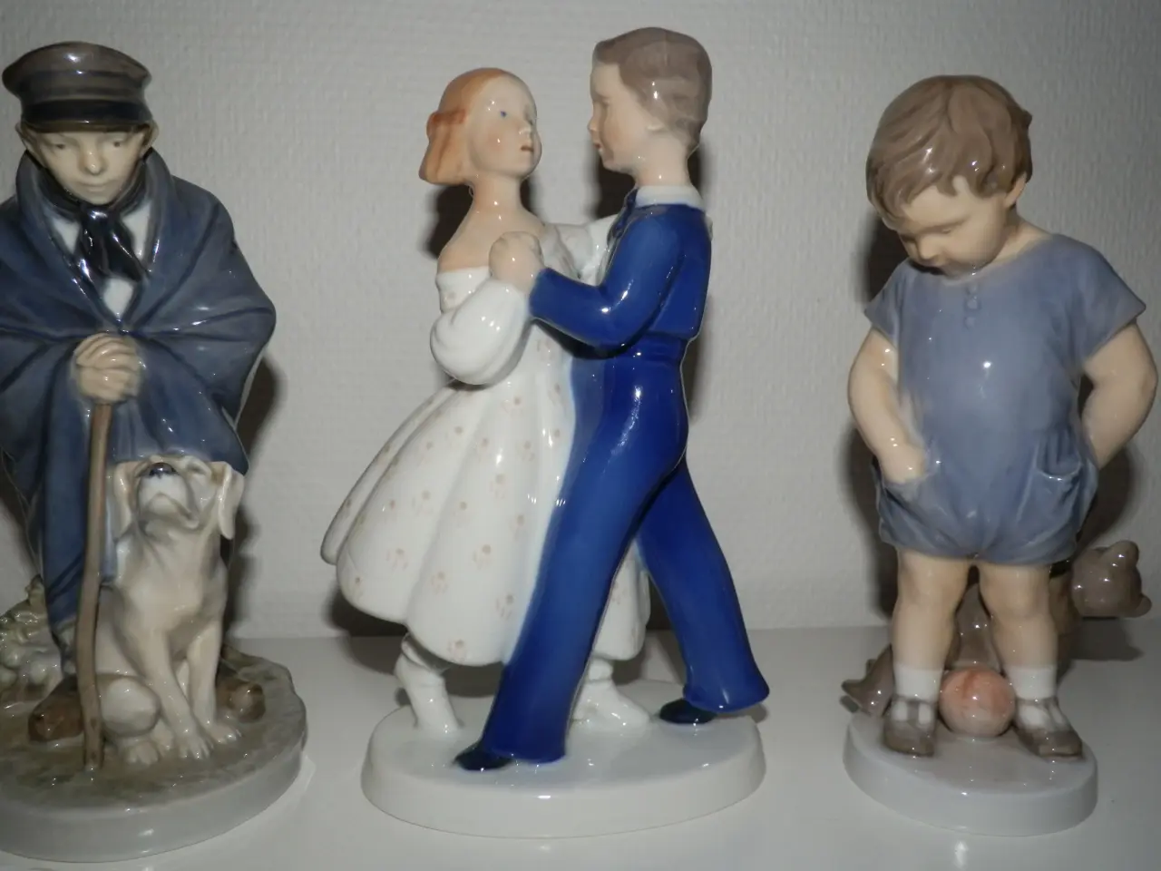 Billede 3 - Tre Royal Copenhagen figurer i 1. sortering