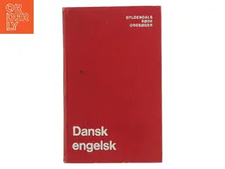 Dansk-engelsk Ordbog (Bog)