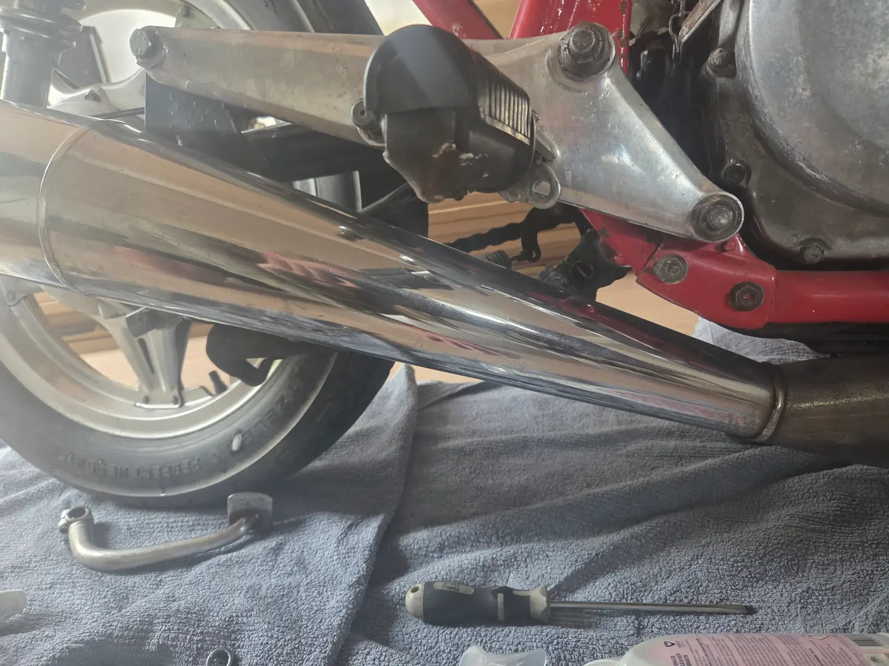 Billede 2 - Motad udstødning til honda cb750