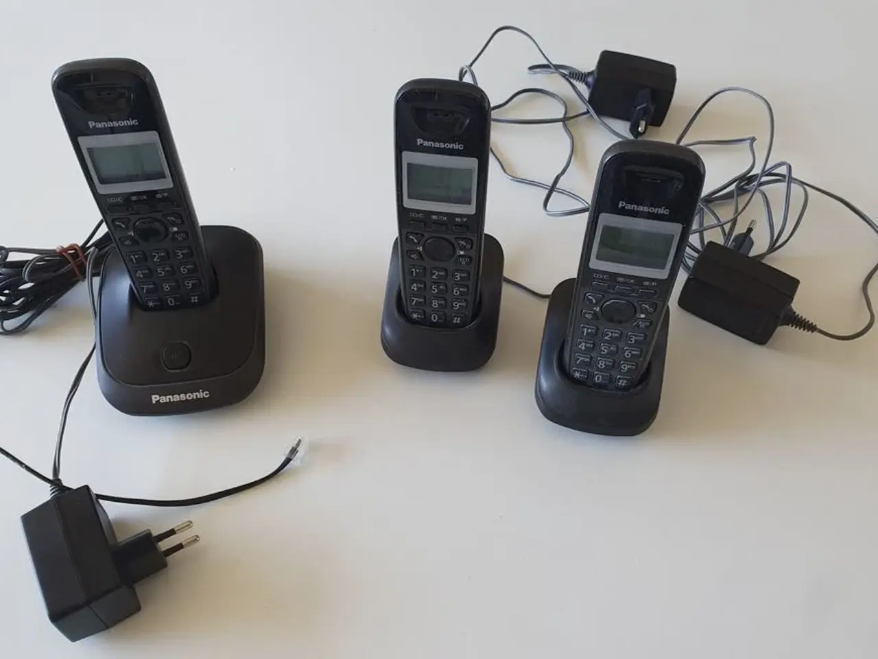 Billede 1 - Panasonic KX-TG2511NE / Trådløs med 3 håndsæt