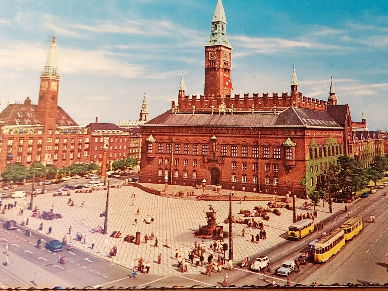 Billede 8 - Lot 11 stk. forskellige kort af Københavns Rådhus