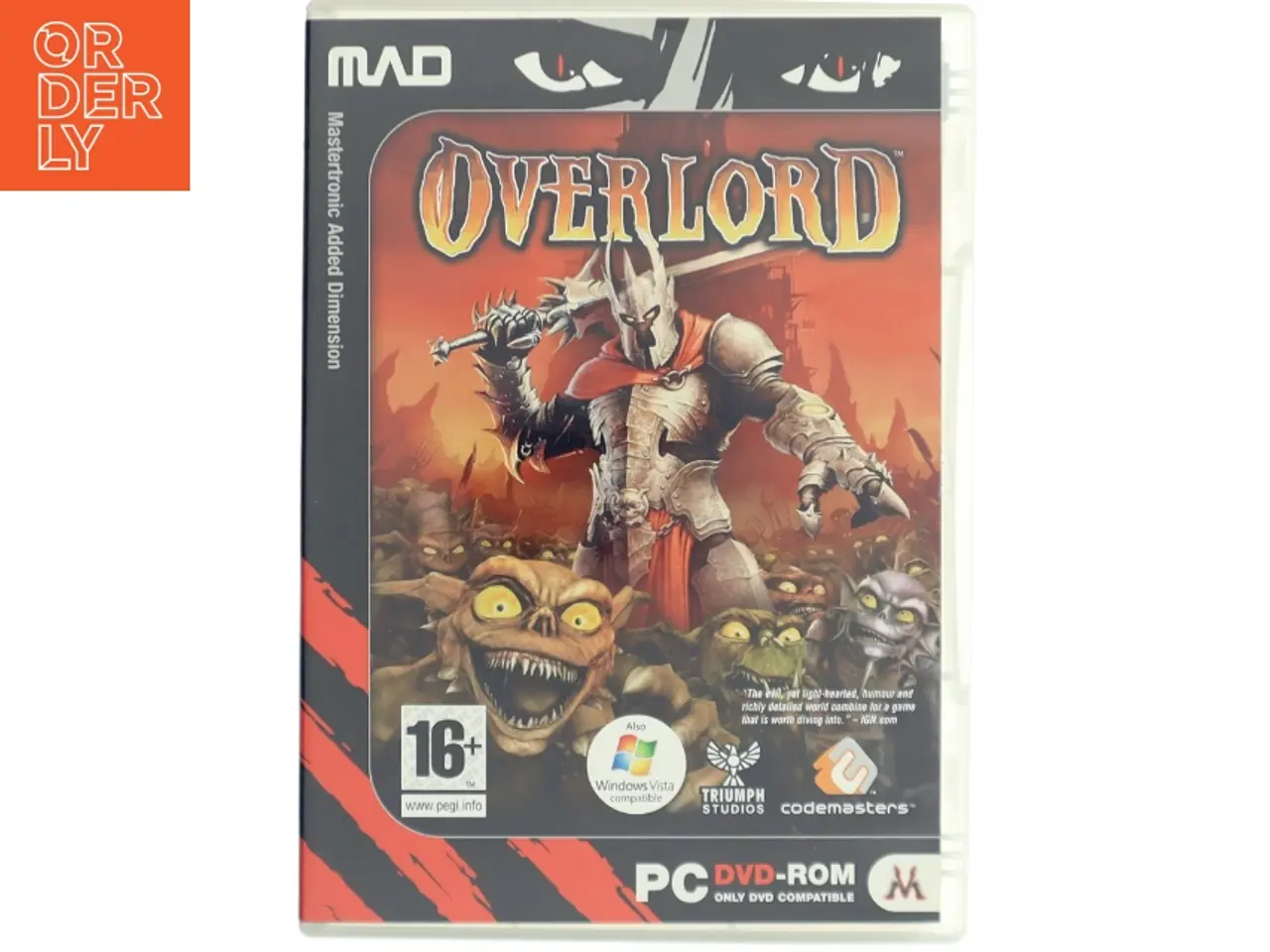 Billede 1 - Overlord PC spil fra Codemasters