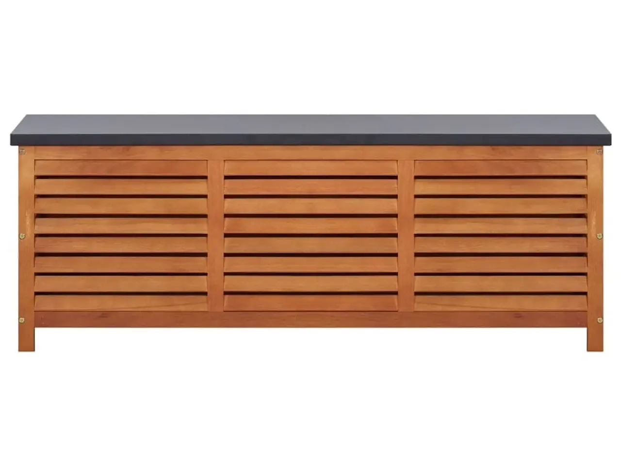 Billede 2 - Opbevaringskasse til haven 150 x 50 x 55 cm i massivt eukalyptustræ