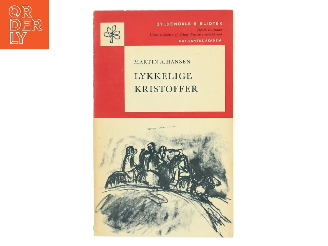 Billede 1 - Lykkelige Kristoffer af Martin A. Hansen (Bog)