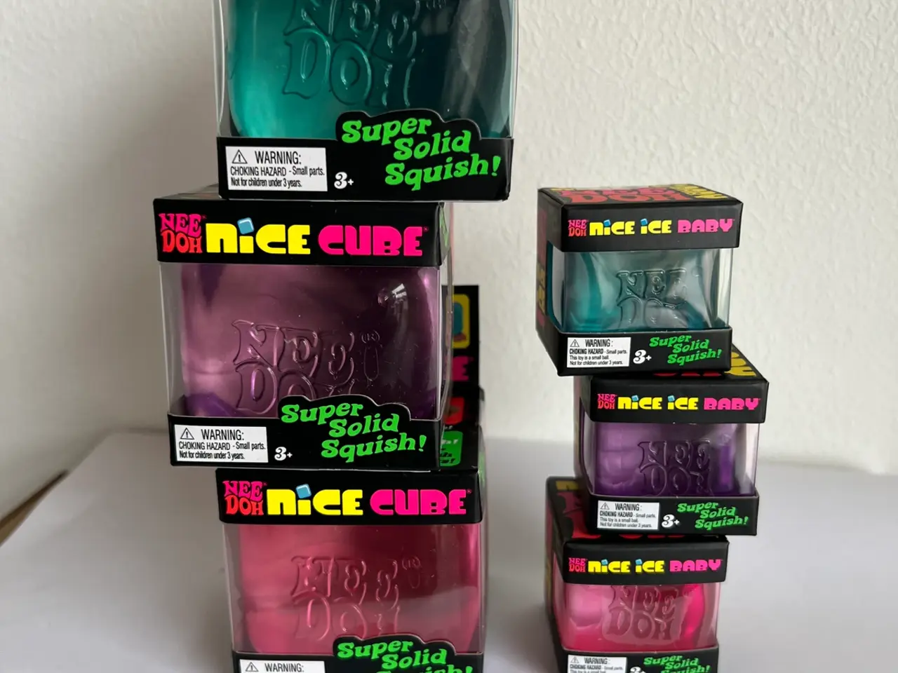 Billede 2 - 6 stk NeeDoh Nice Cube og Nice Ice baby