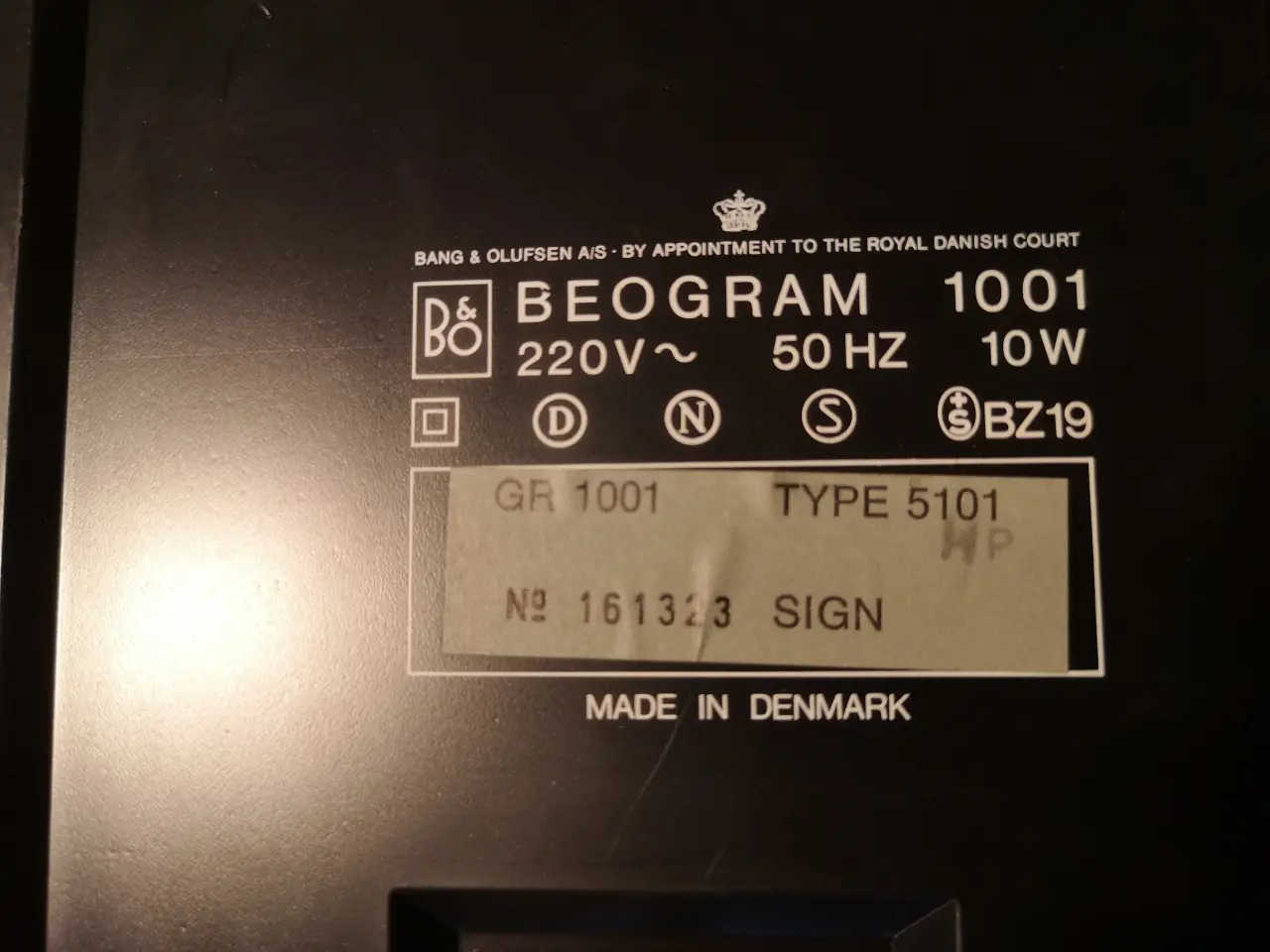 Billede 2 - Beogram 1001 pladespiller