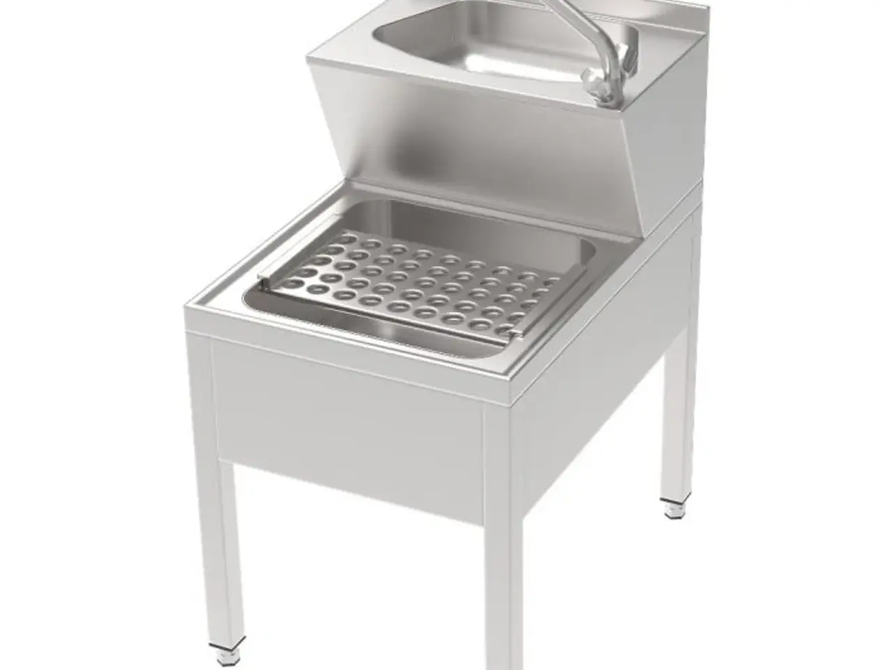 Billede 3 - Håndvask med armatur – B500 x D700 x H850 mm