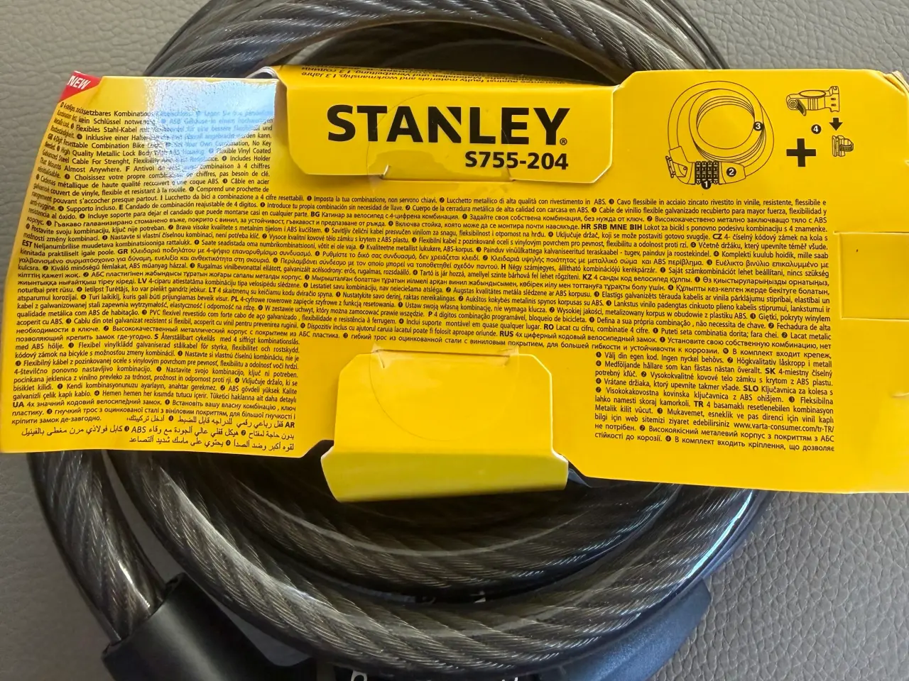 Billede 2 - Stanley kodelås  180 cm
