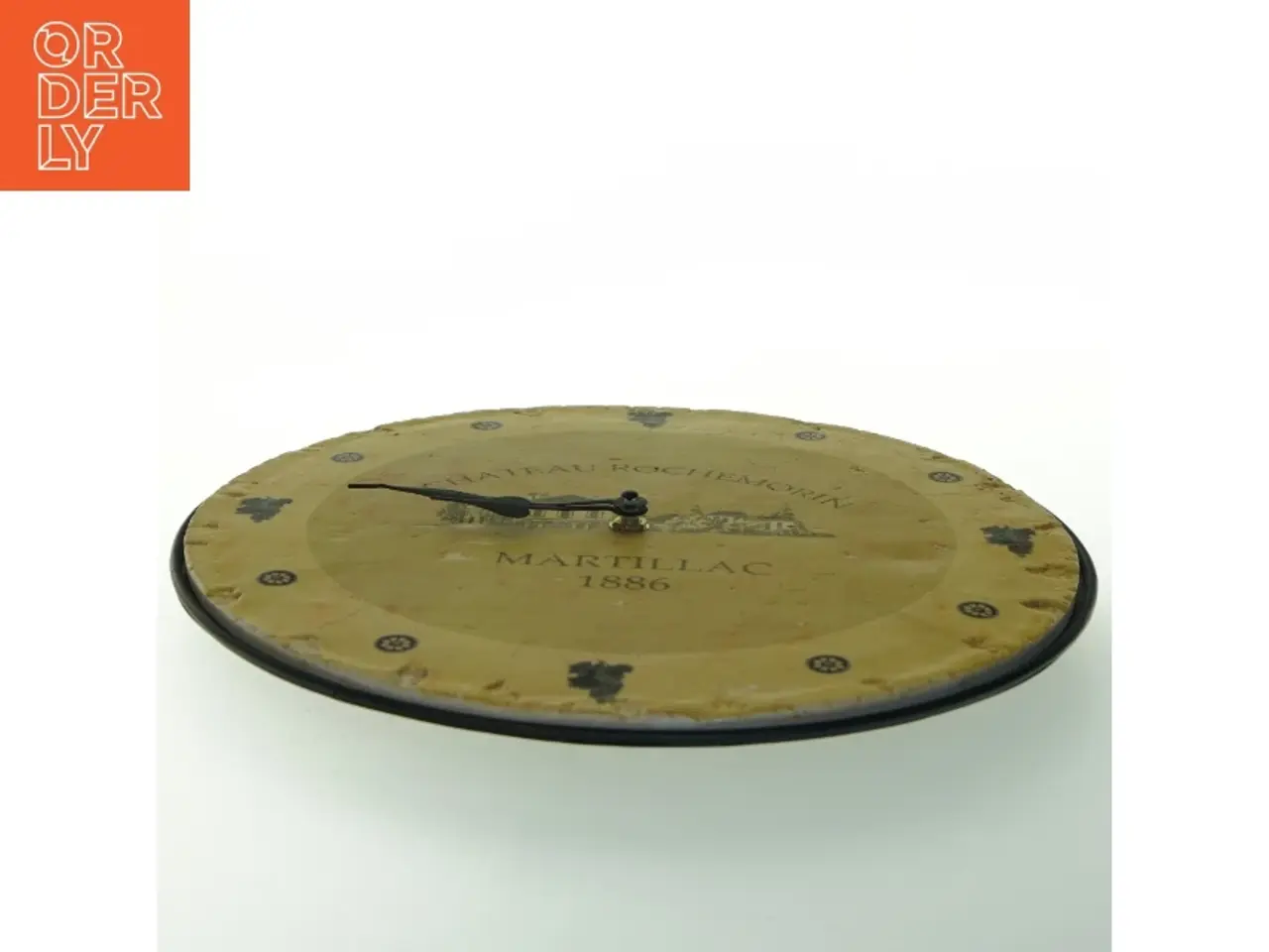 Billede 2 - Dekorativ vægur (str. Ø. 31 cm)
