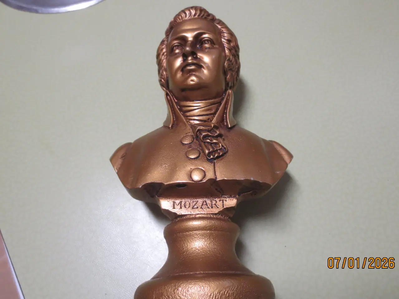 Billede 4 - 1 stk Mozart Bust Statue