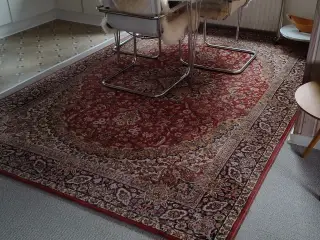 Ægte 100% uldtæppe 200 x 300cm som nyt