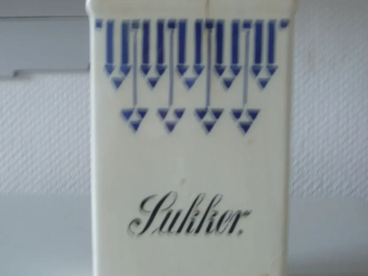 Billede 1 - Sukker krukke i fajance