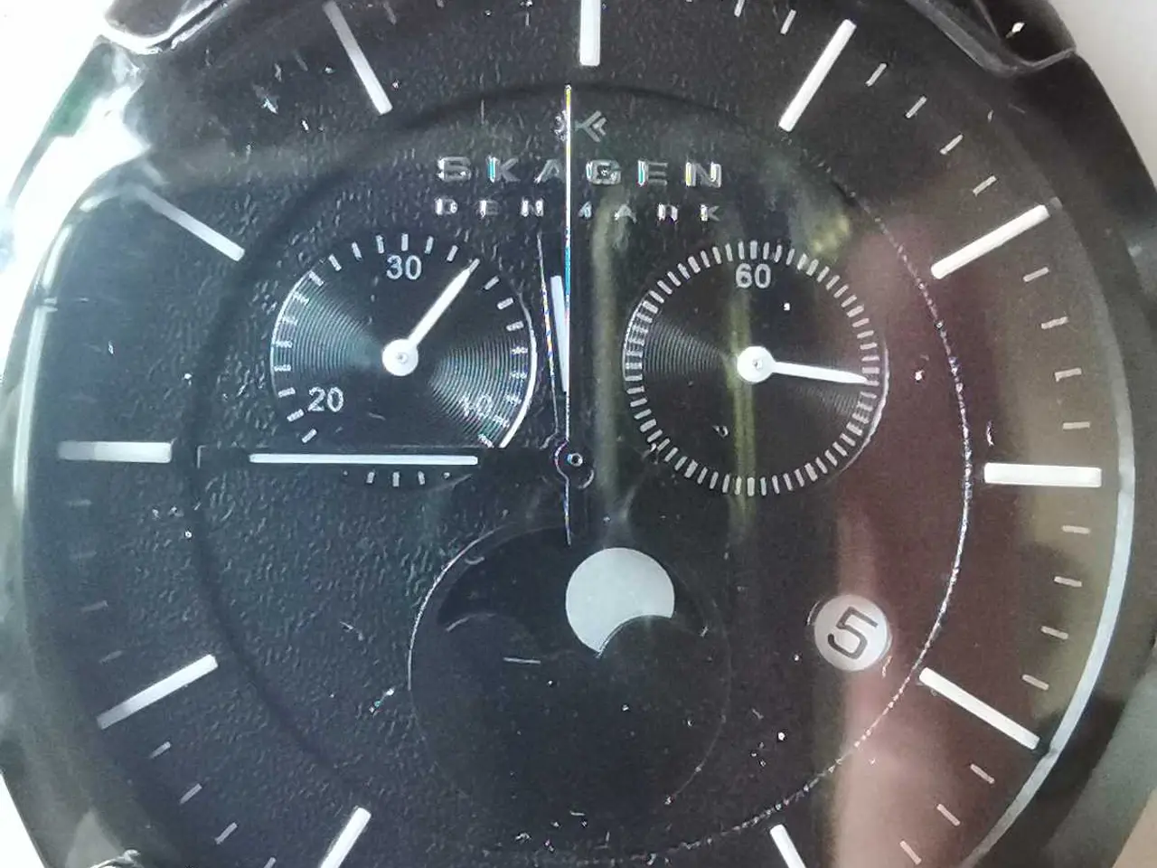 Billede 1 - Skagen herreur 901XLBLB med månefase