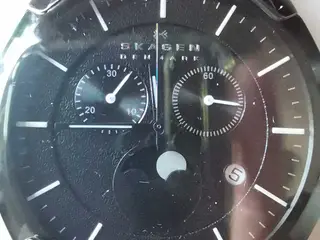 Skagen herreur 901XLBLB med månefase
