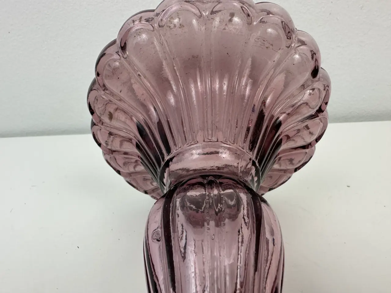 Billede 8 - Ældre vase i glas