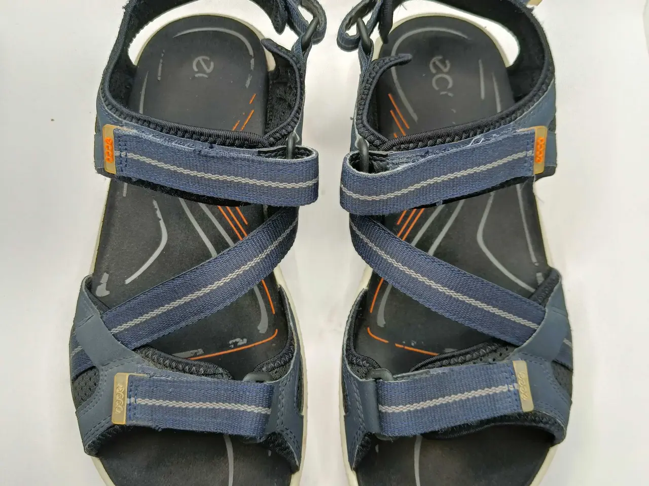 Billede 2 - Ecco mørkeblå sandaler 40str 
