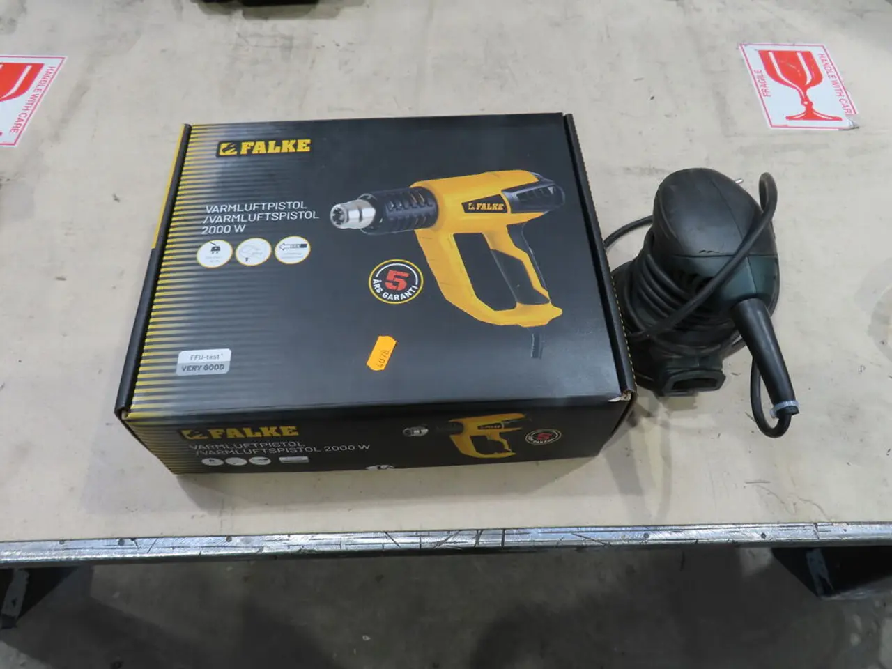 Billede 1 - Varmepistol & Polermaskine FALKE & WÜRTH