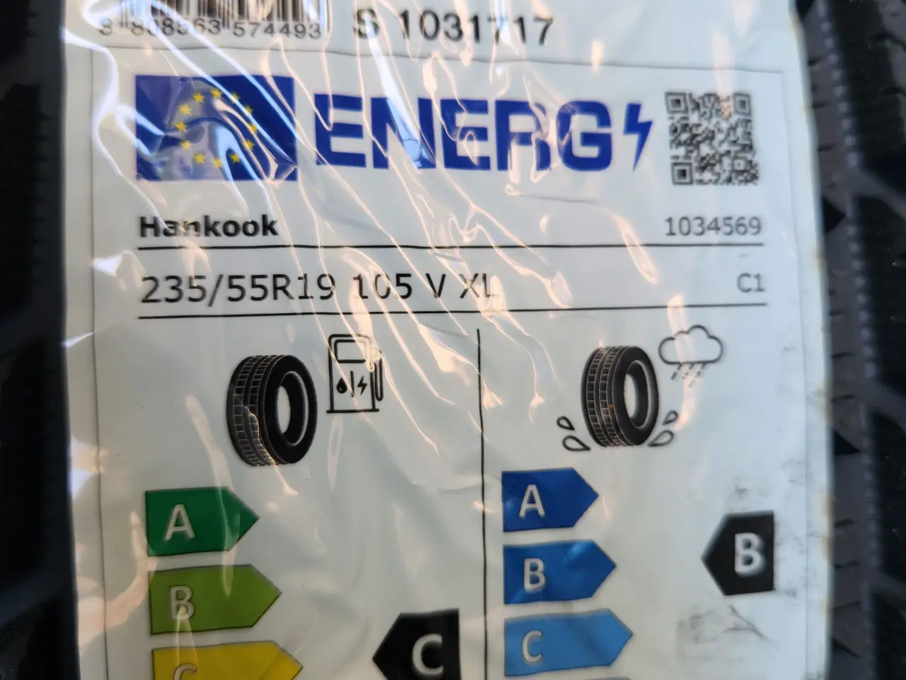 Billede 3 - 235/55R19 Hankook vinterdæk Ion Icept SUV