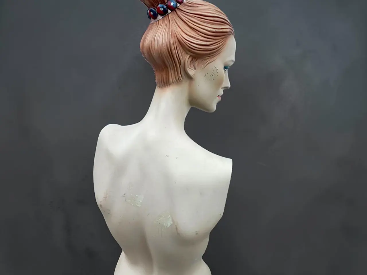 Billede 6 - Vintage mannequin torso med hoved 79 cm