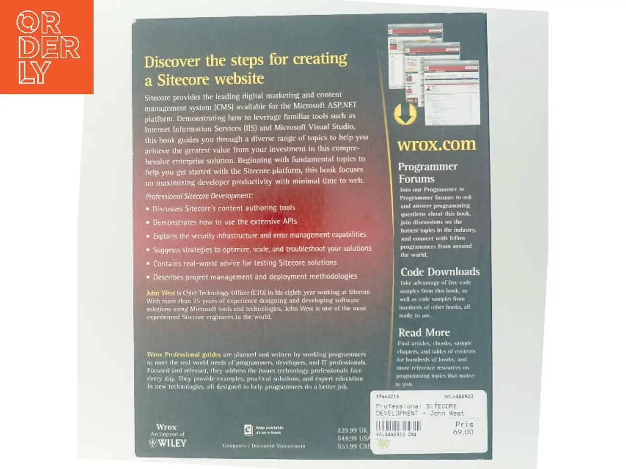 Billede 3 - Professional Sitecore Development af John West (Bog)