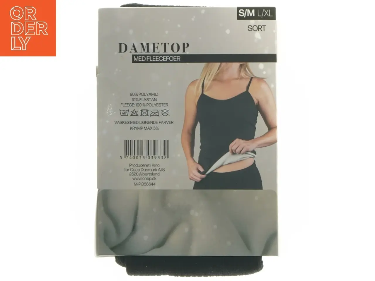 Billede 2 - Dametop med fleecefoer S/M fra Coop (str. S/M, cm)