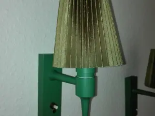 Væglamper grønne retro