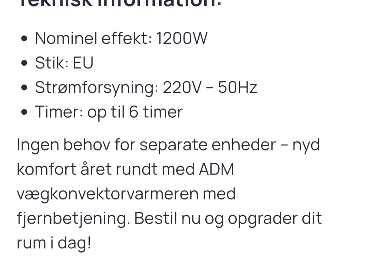 Billede 3 - Kold og  varm  blæser 