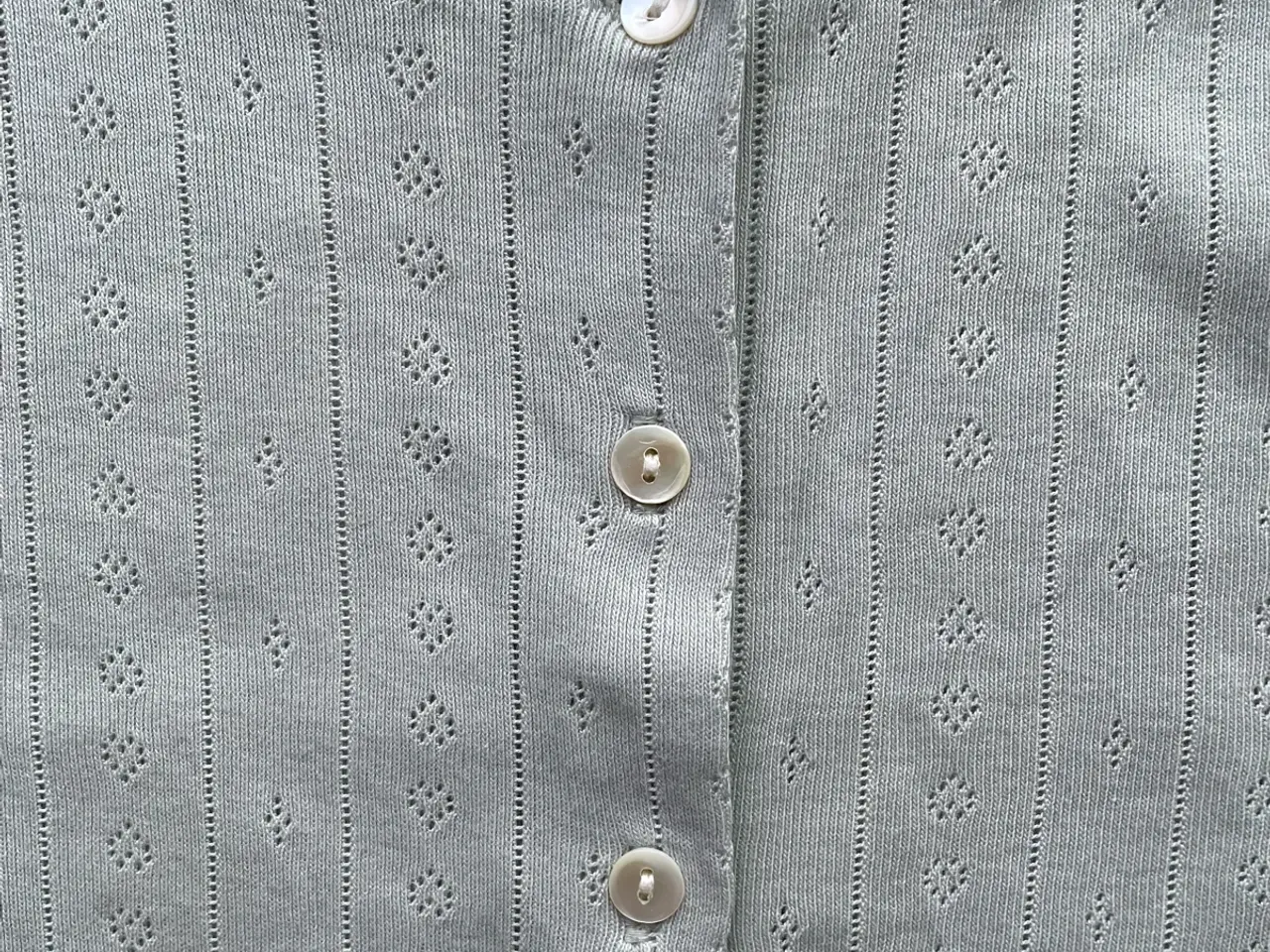 Billede 3 - Skall Studio pointelle cardigan