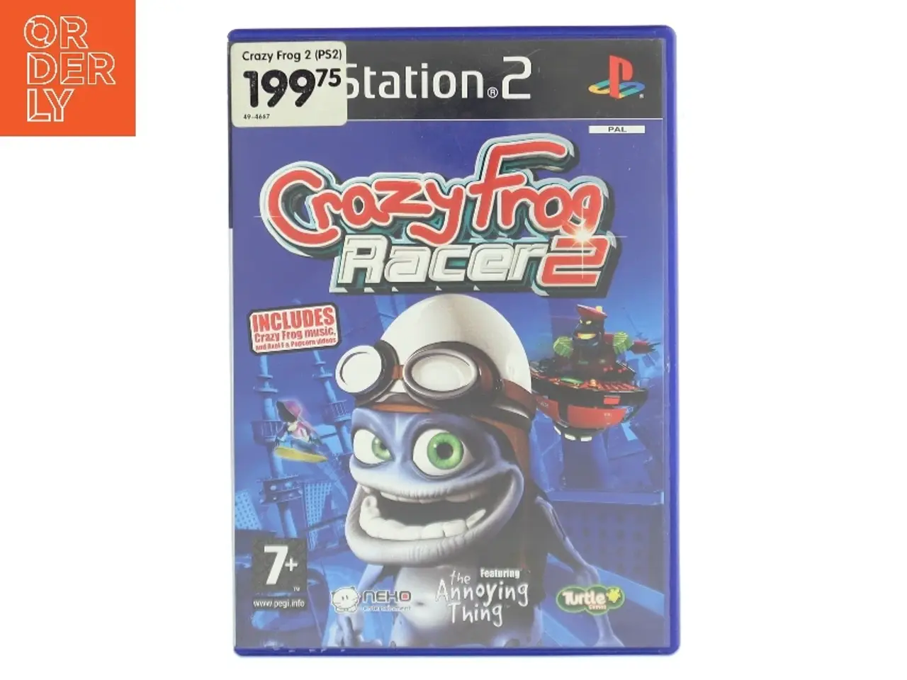 Billede 1 - Crazy Frog Racer 2 med The Annoying Thing (DVD)