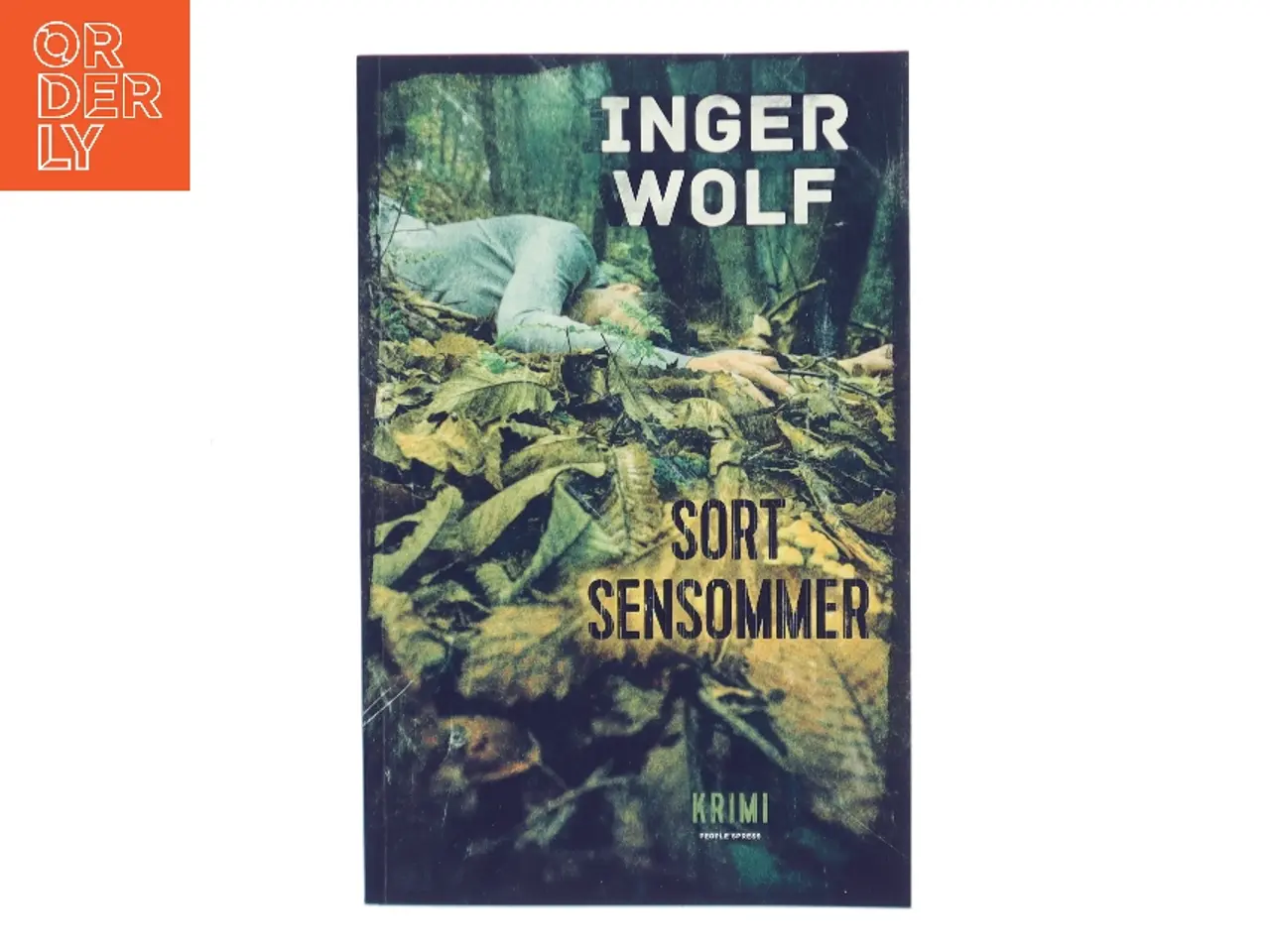 Billede 1 - Sort sensommer af Inger Wolf (Bog)