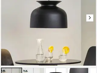 GUBI Ronde Pendant Large - Matt Grey