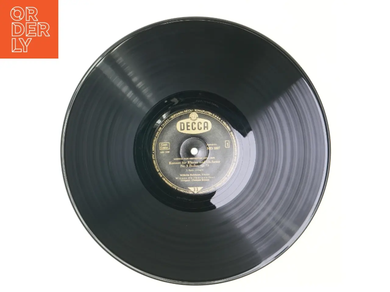 Billede 2 - Beethoven Klavierkonzert Nr. 5 LP fra Decca