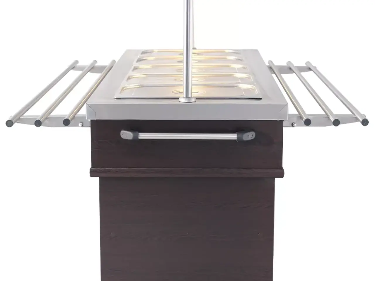 Billede 5 - Salatbar GN 5/1 – Mahogni Finish & LED-lys