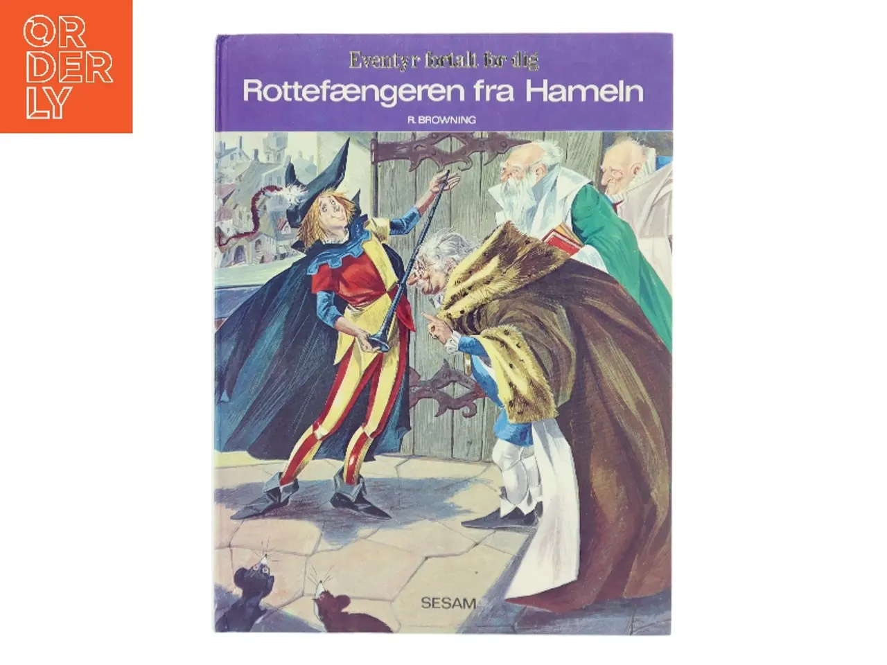 Billede 1 - Rottefængeren fra Hameln af R. Browning (Bog)