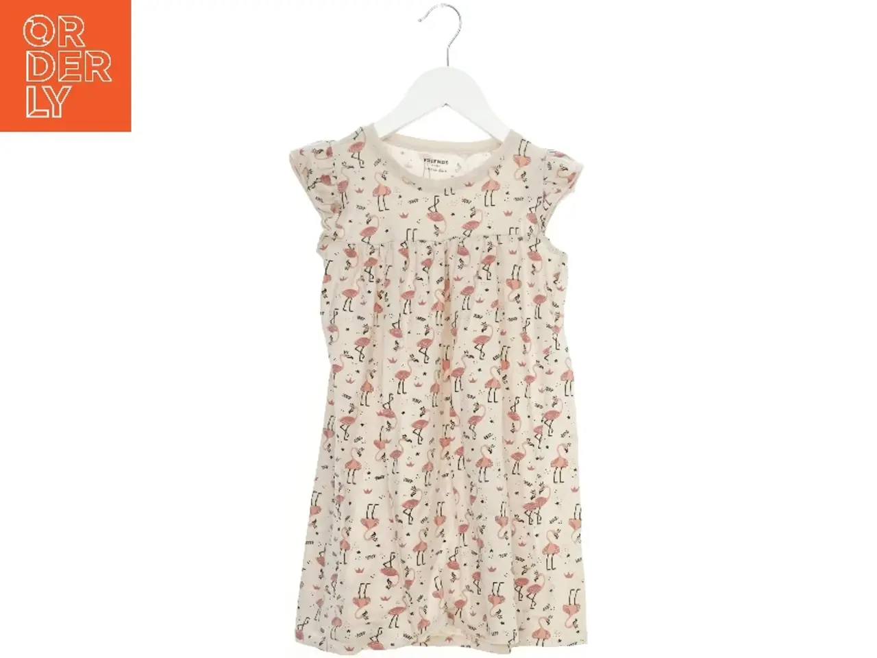 Billede 1 - Børnekjole med flamingo print fra Friends (str. 110)