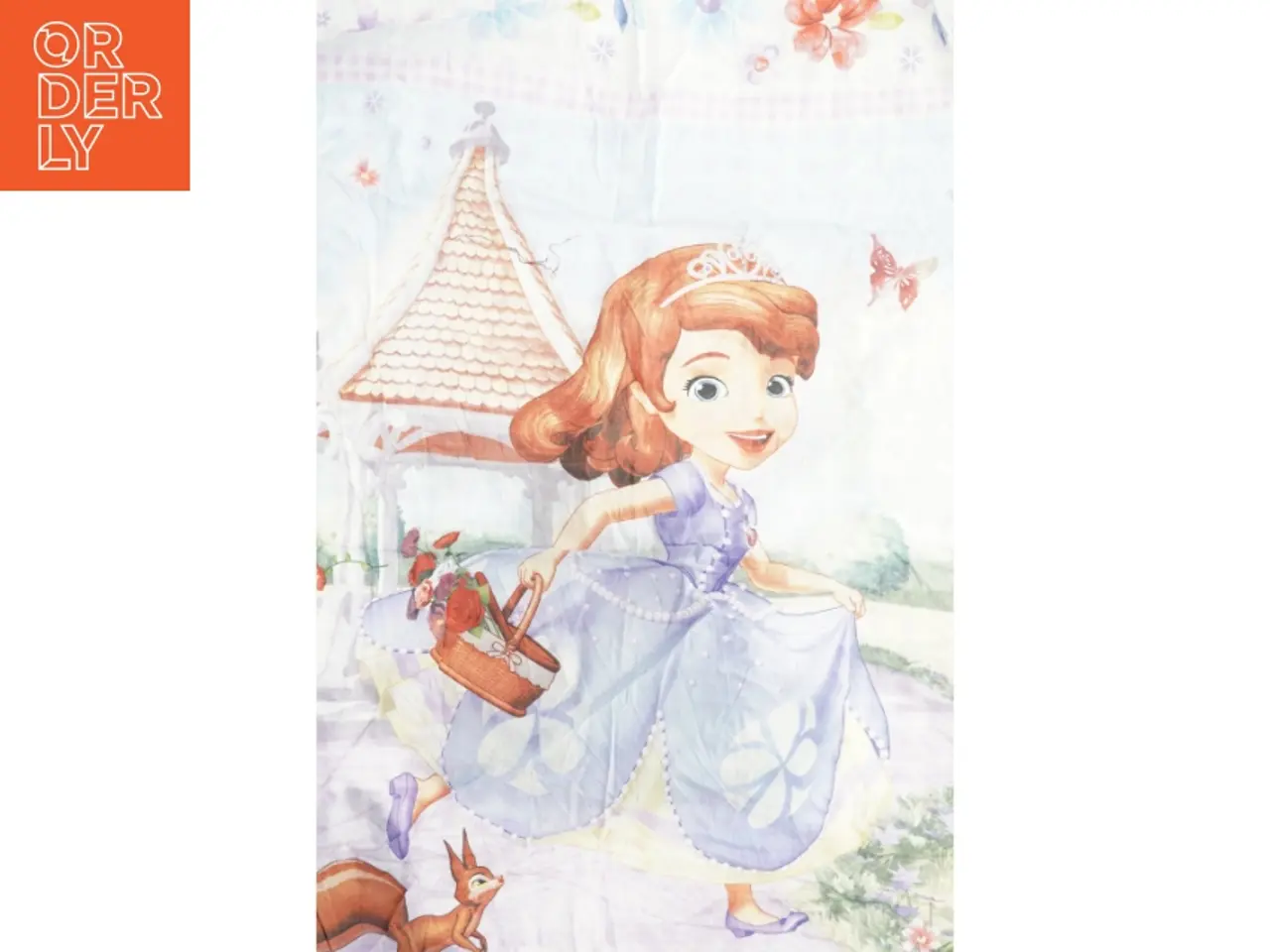Billede 1 - Børnesengetøj med prinsesse (str. 92 x 126 cm)