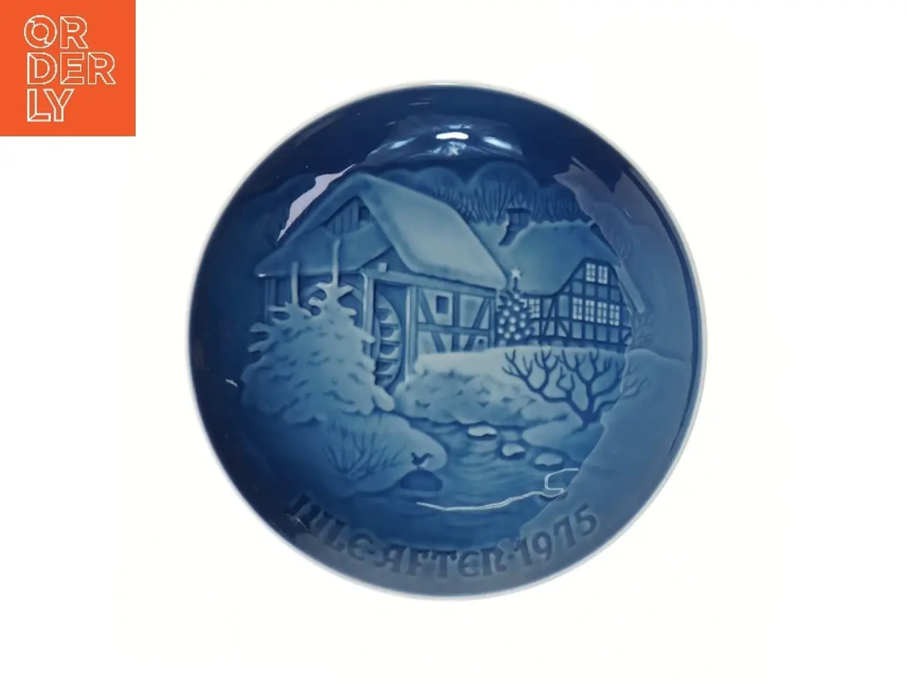 Billede 1 - B&G juleplatte 1975 fra Bing & Grøndahl (str. Ø 18,1 cm)