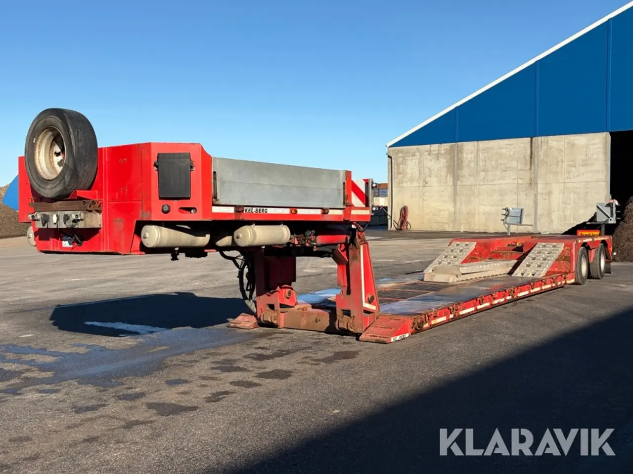 Billede 1 - Senge-/udtrækstrailer Kel-Berg S48S2