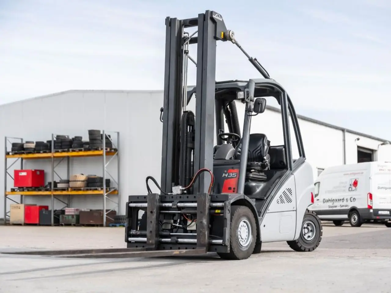 Billede 1 - Linde H35D diesel-gaffeltruck - 3500 kg, 6455 mm - brugt