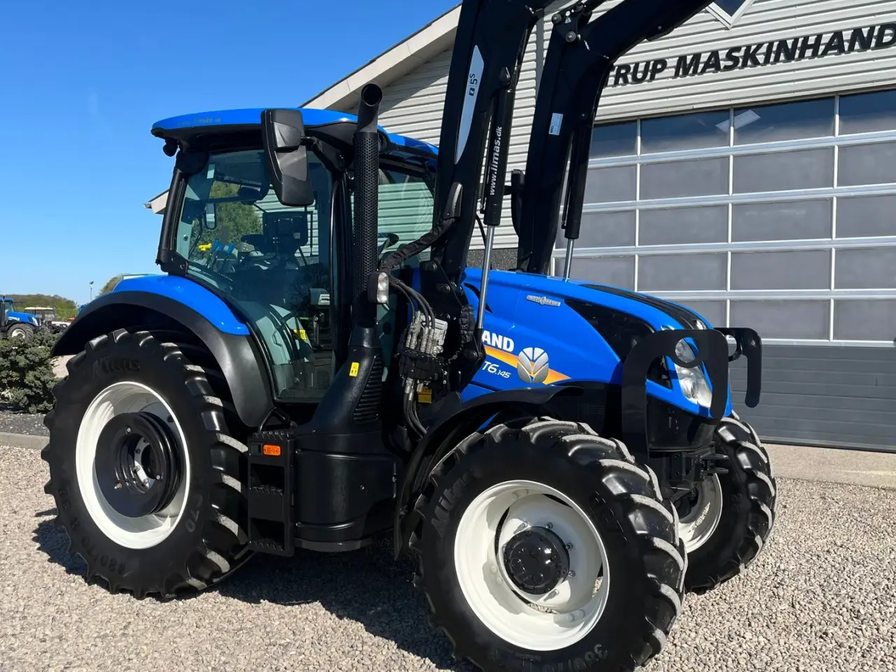 Billede 16 - New Holland T6.145 AC Med frontlæsser