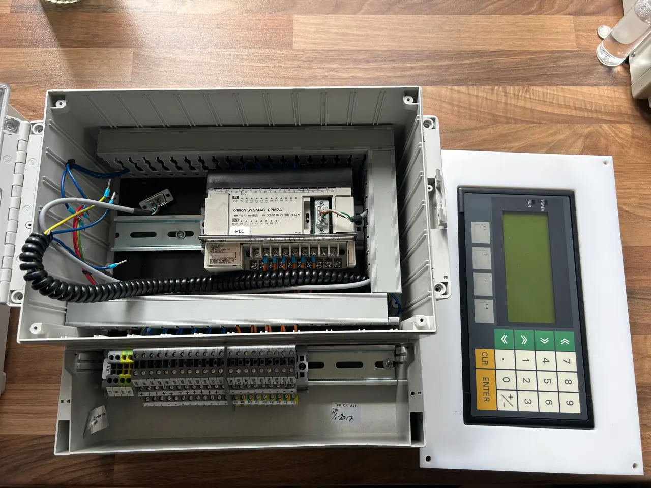 Billede 1 - Omron PLC og Display control panel !