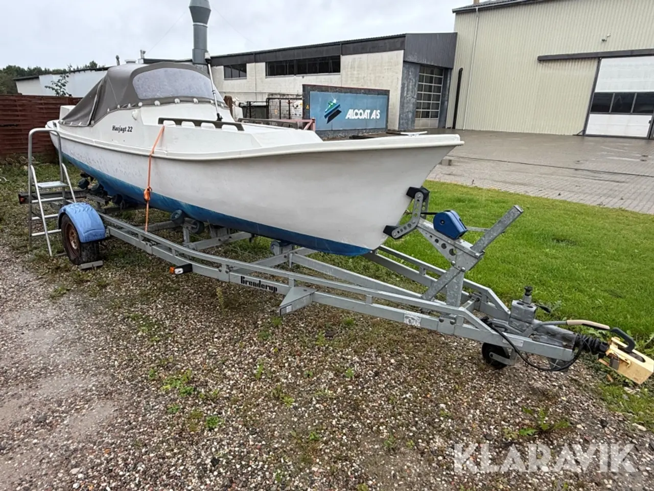 Billede 4 - Båd med trailer Havjagt 22