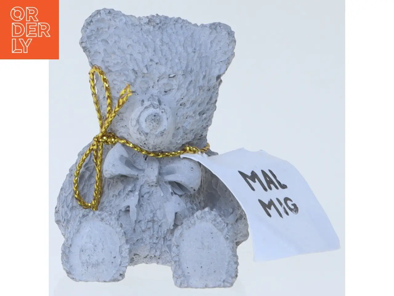 Billede 1 - Male figur af bjørn (str. 5 cm)